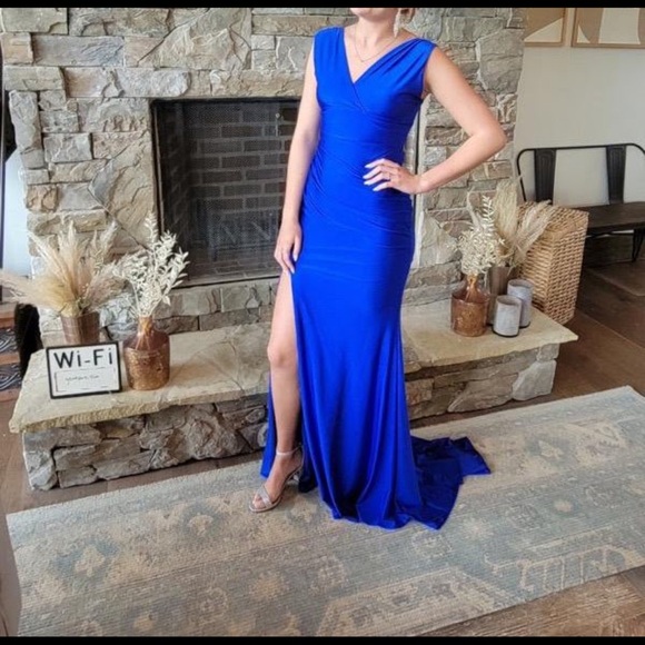 Royal Blue Formal, Prom, or Homecoming Dress - Picture 2 of 3
